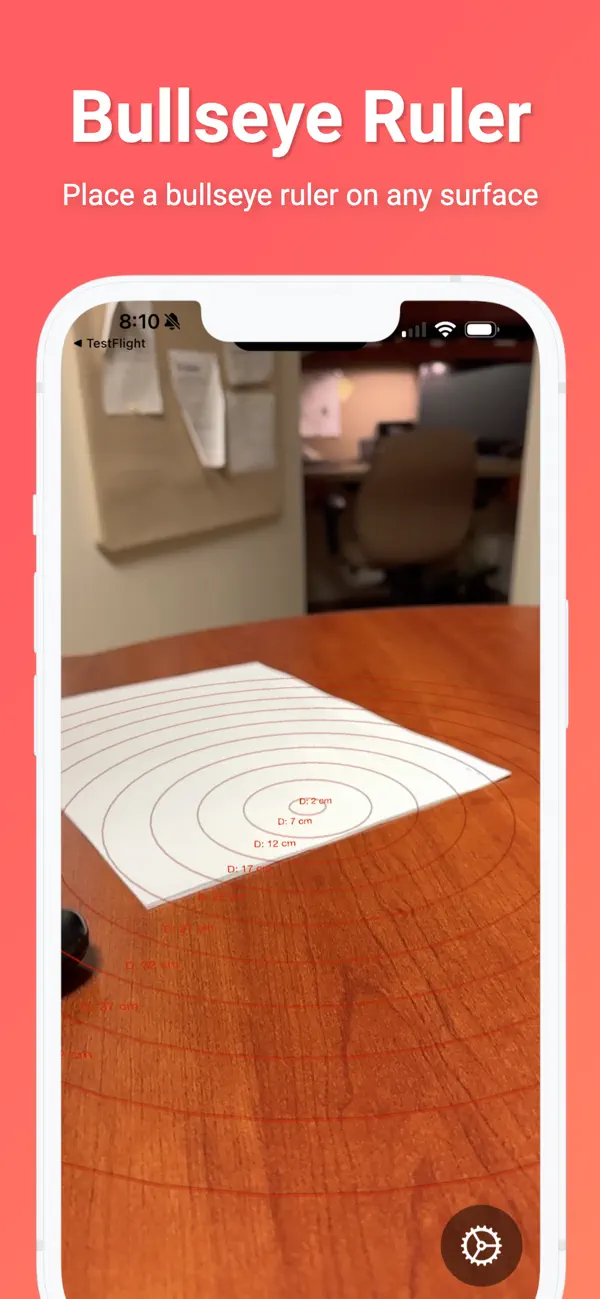 Screenshot #1 pour Bullseye Ruler