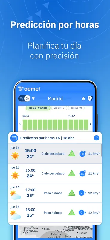 Aemet: Weather and radar Spain screenshot 4 of 8