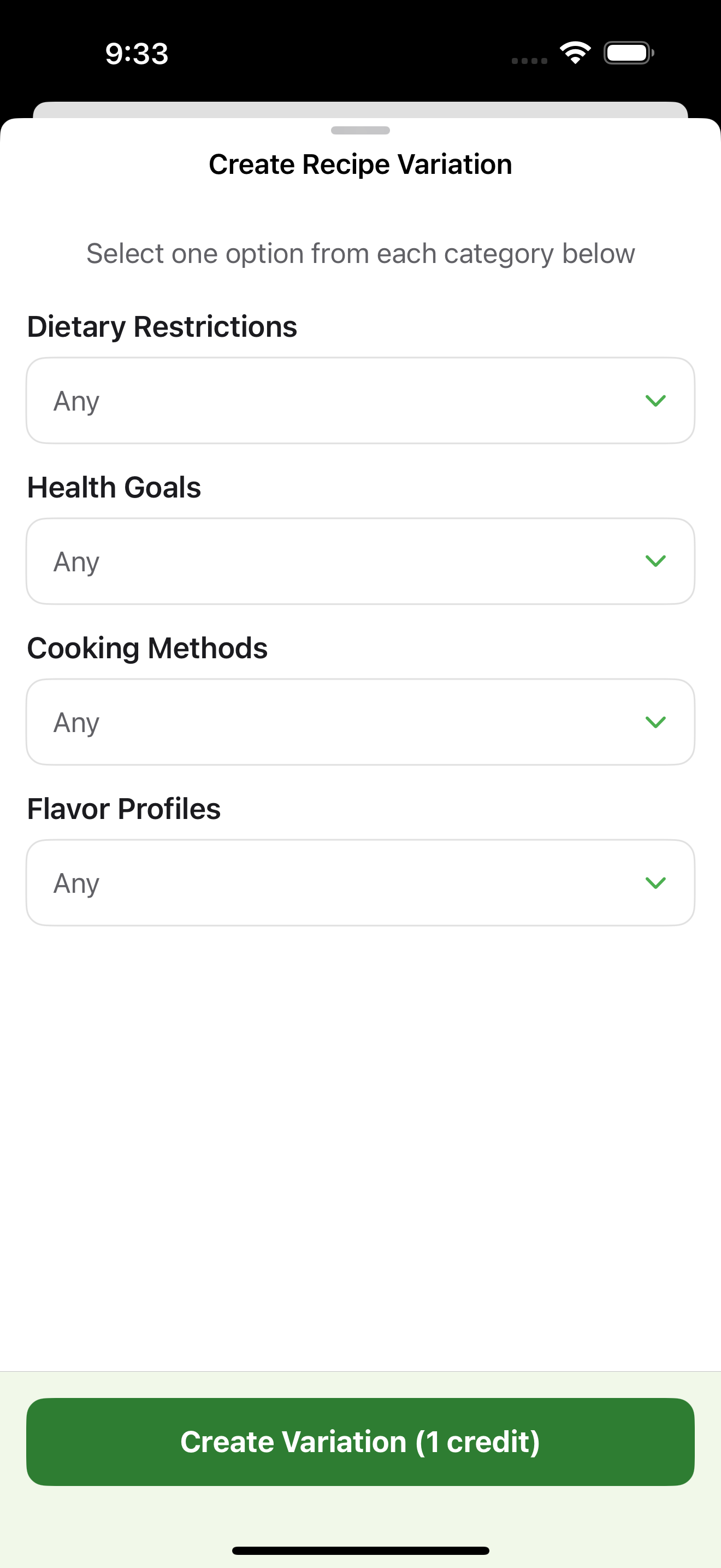 Recipe Adapt screenshot 6
