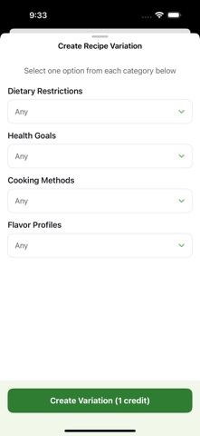Recipe Adapt screenshot