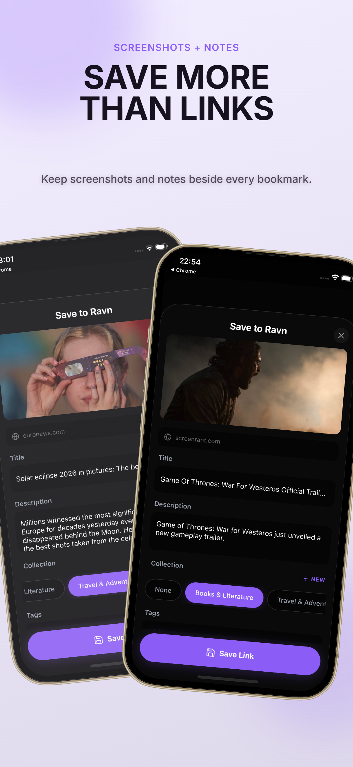 Ravn: Link Saver & Bookmarks screenshot 4
