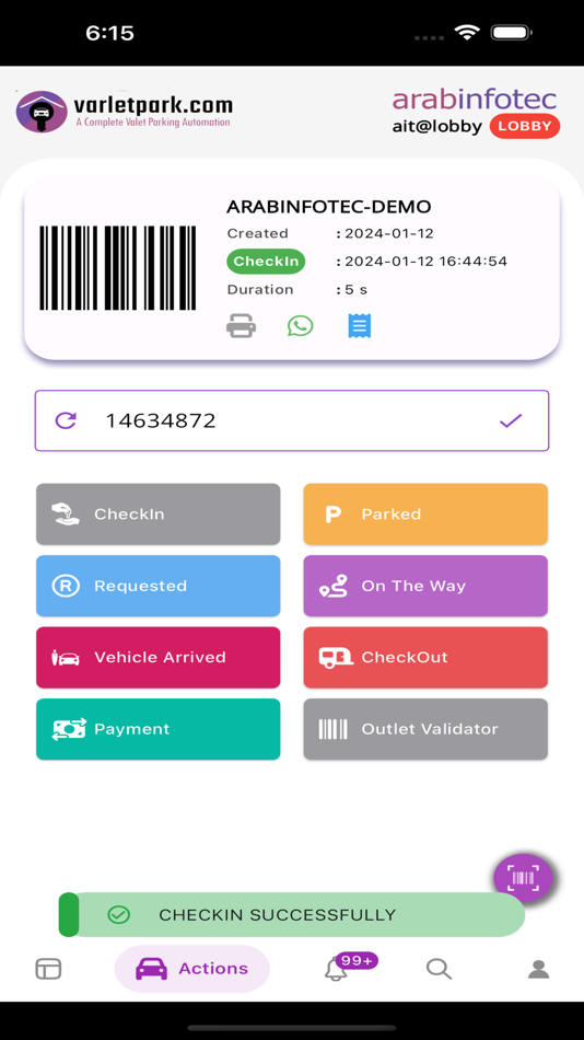 #10. Varlet Parking (iOS) 由: Sreechand Sreekumar