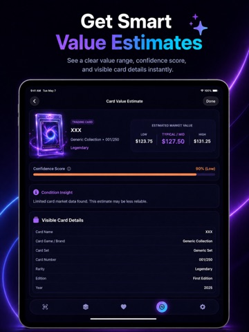 TGC Price Identifier iPad screenshot