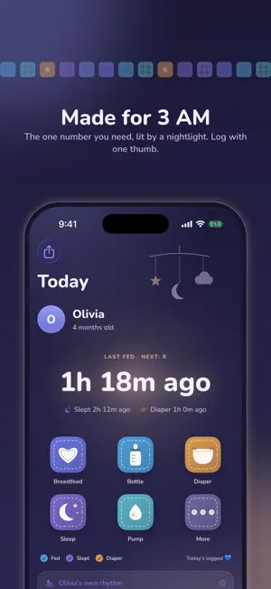 BabyKeep: Baby Tracker & Log screenshot 1