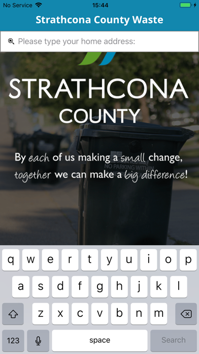 Strathcona County Waste iPhone screenshot 1 - Reference app
