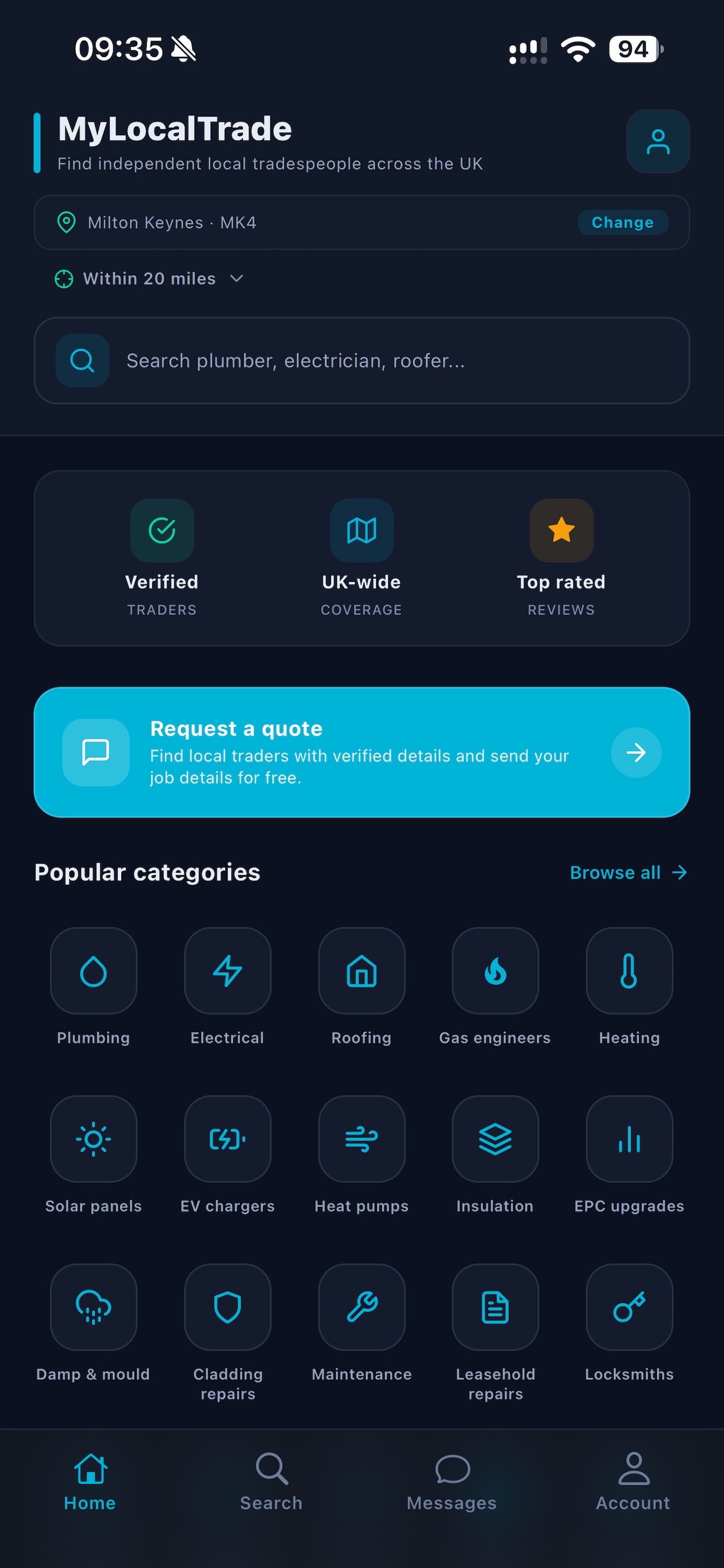 Screenshot 1 of MyLocalTrade