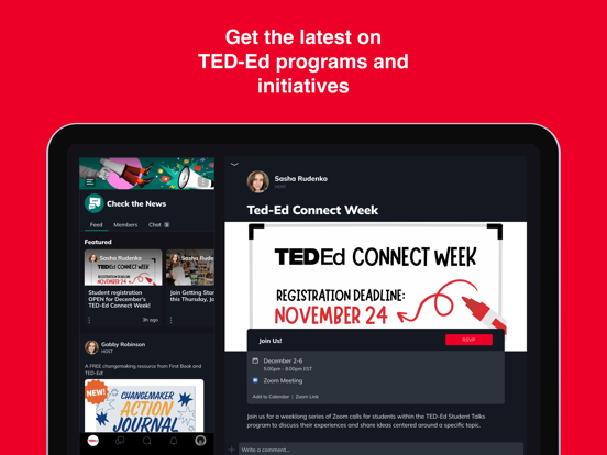 Screenshot #6 pour TED-Ed Community