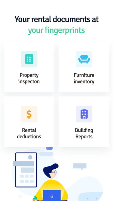 homePad App Rental inspection Screenshot