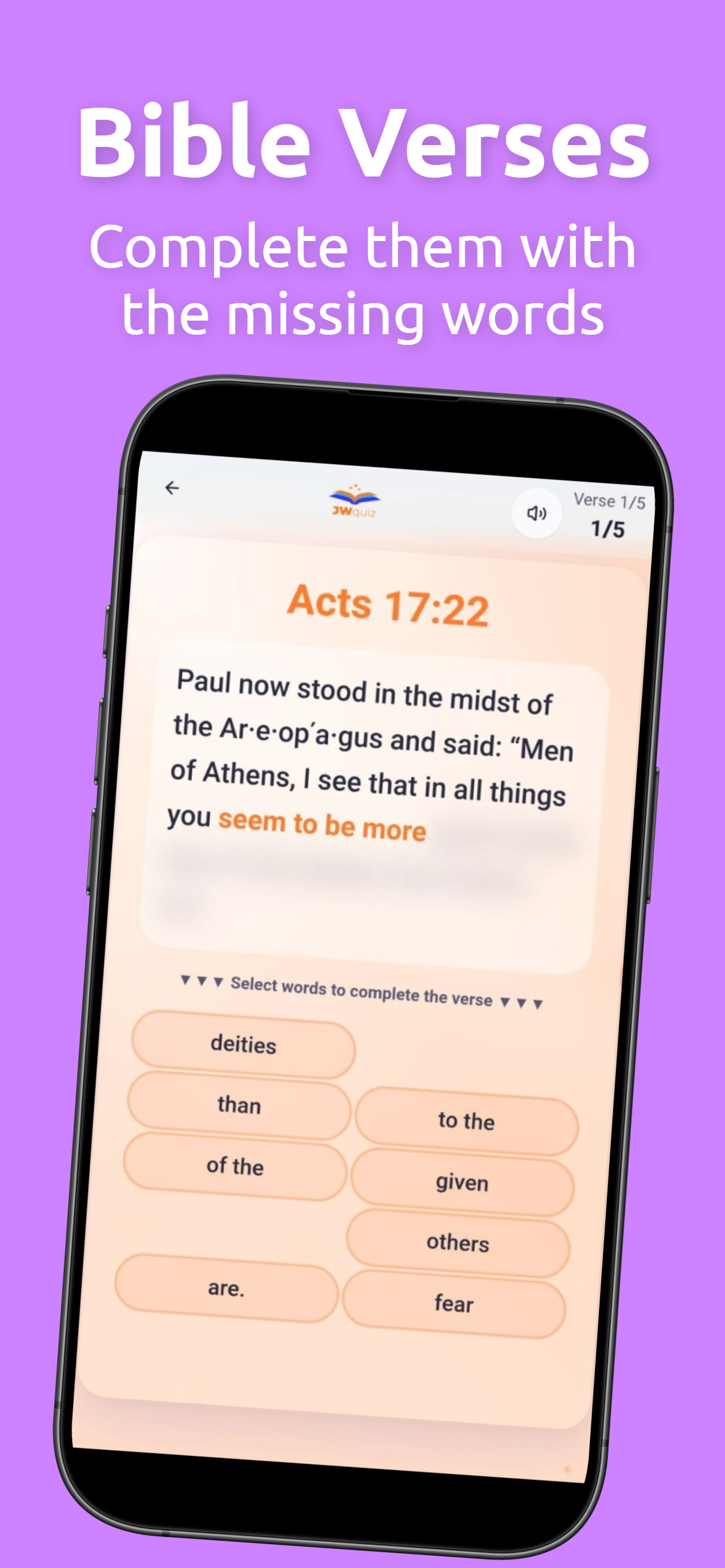 JwQuiz - Quiz Biblici