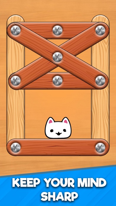 Nuts & Bolts Cat Escape Puzzle Screenshot