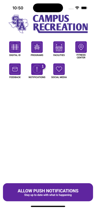 SFA Campus Rec Screenshot 1 of 4
