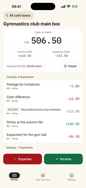 Kassora – Cash Box Ledger screenshot 3