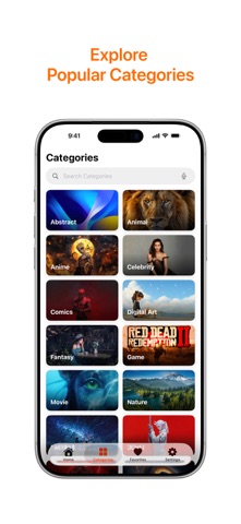 Glassora: Wallpapers HD, 4K Screenshot 2 of 5