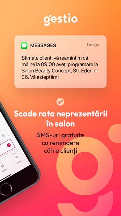 Gestio Salon Screenshot
