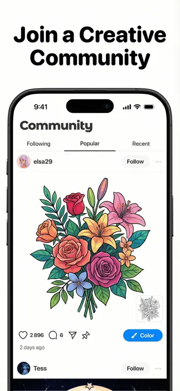 Color Pop: AI Colouring Book screenshot 6 of 6