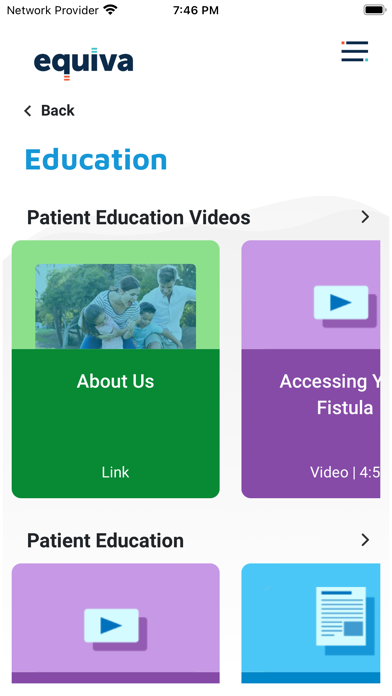 Equiva Health Screenshot