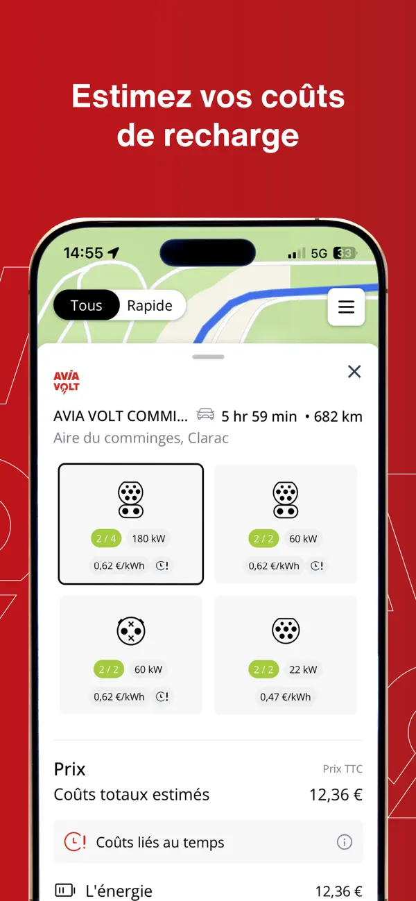 Screenshot #3 pour AVIA VOLT Recharge & Vous