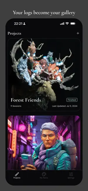 PGMNT: Painter's Journal screenshot 1