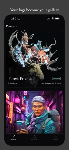 PGMNT: Painter's Journal Screenshot 1 of 6
