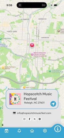 Hopscotch Music Festival 2026 iPhone screenshot
