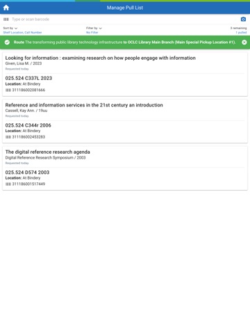 Digby® by OCLC® iPad screenshot