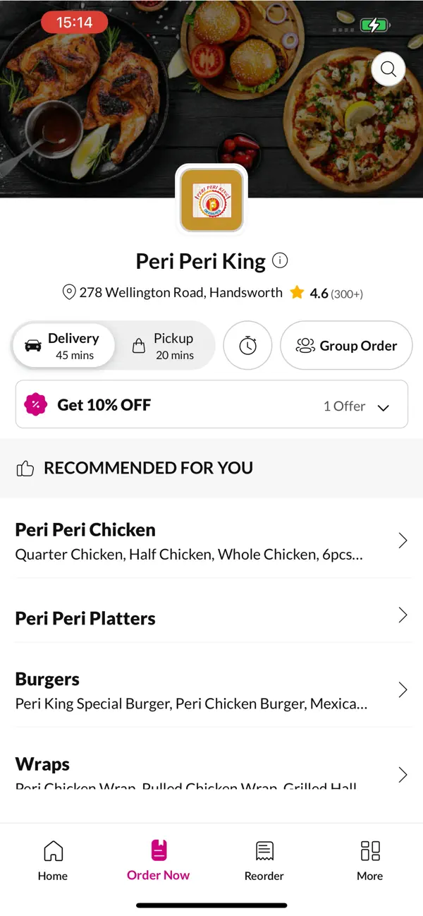 Screenshot #2 pour Peri Peri King