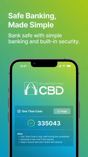 CBD - Instant digital banking screenshot 4