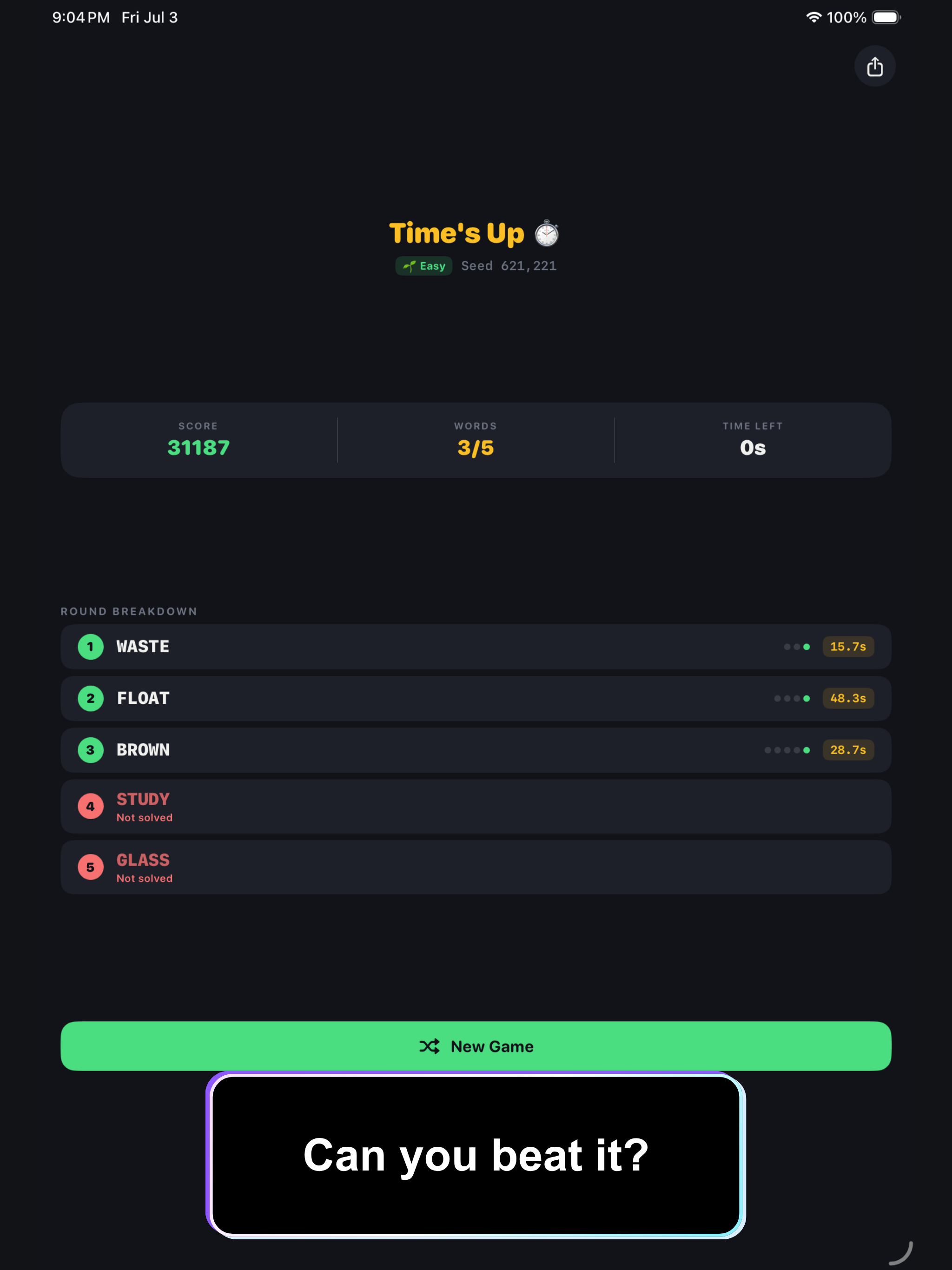 Word Rush: Beat the Clock screenshot 13