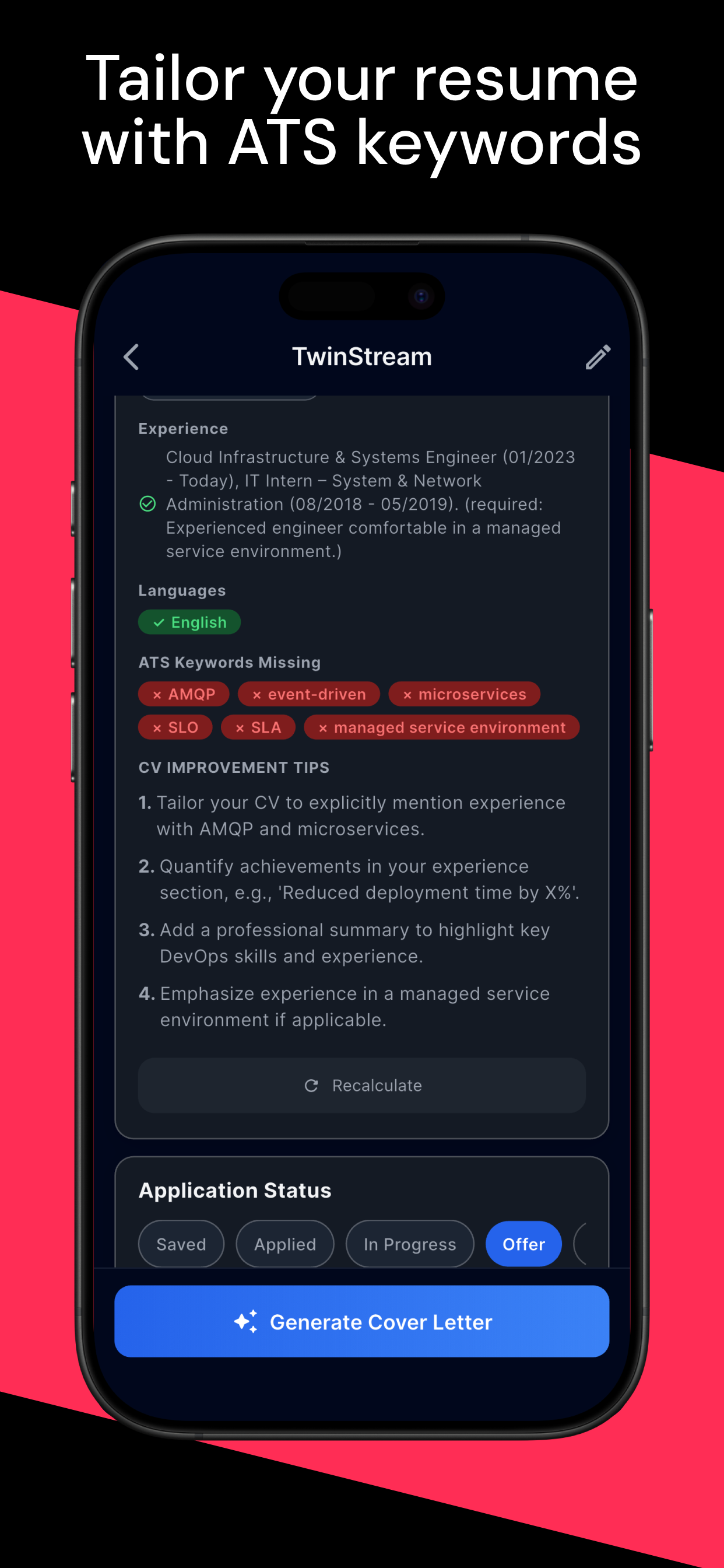 JobSnap: AI Job Tracker