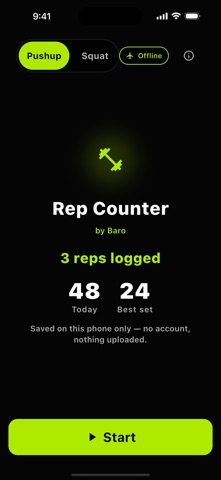 Rep Counter · Baro Screenshot 4 of 7