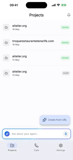 Voice Agent Builder screenshot 1