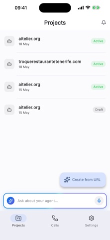 Voice Agent Builder Screenshot 1 of 5