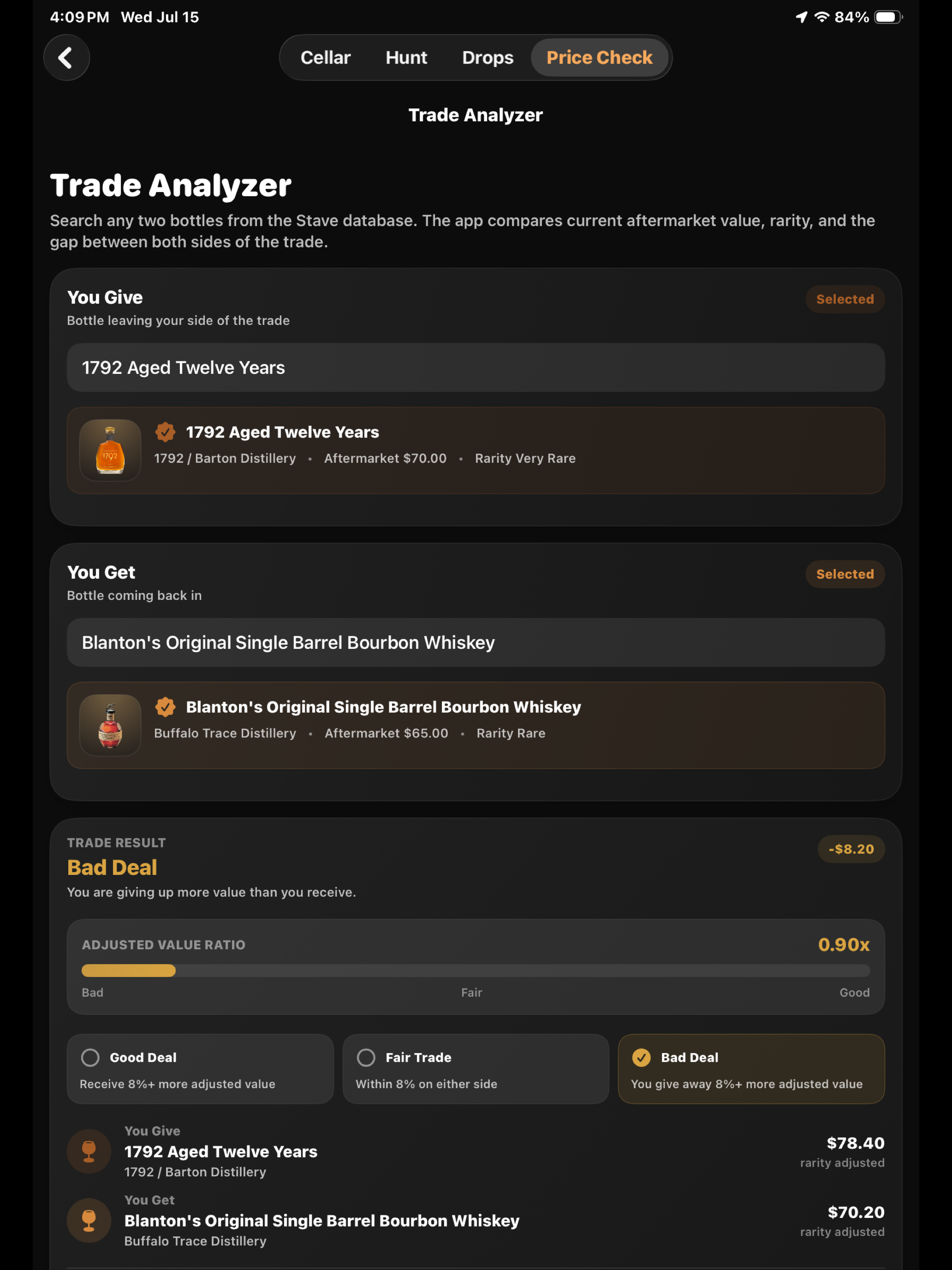 Stave Bourbon screenshot 15