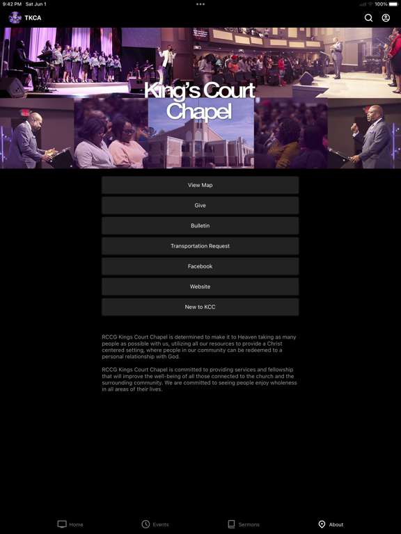 The King's Court Atlanta iPad screenshot 4 - Lifestyle app