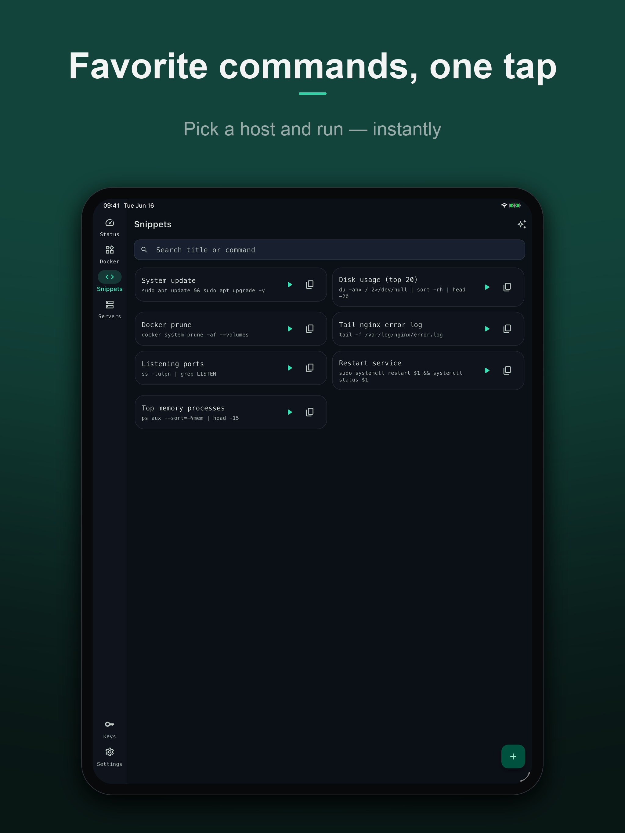 Caret: SSH Server Manager