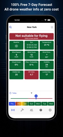 Drone Weather Forecast Screenshot 1 of 7