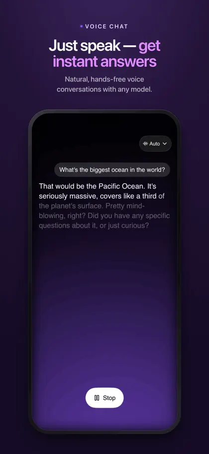 Screenshot 3 von 6 zu ChatLLM: AI Chat, Bot & Agent