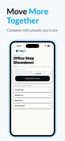 StepOff: Step Competitions Screenshot 2 of 5