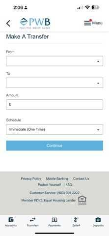 Pacific West Personal Mobile Screenshot 5 of 7