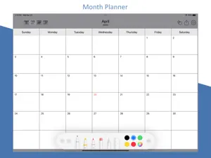 Pencil Calendar: CalendarPad screenshot 1