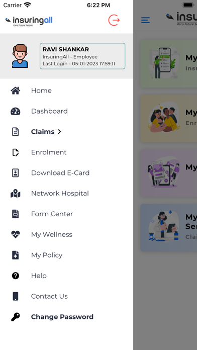 Insuringall : Employee Benefit Screenshot