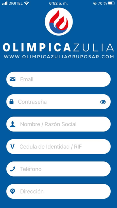 Olímpica Zulia Screenshot