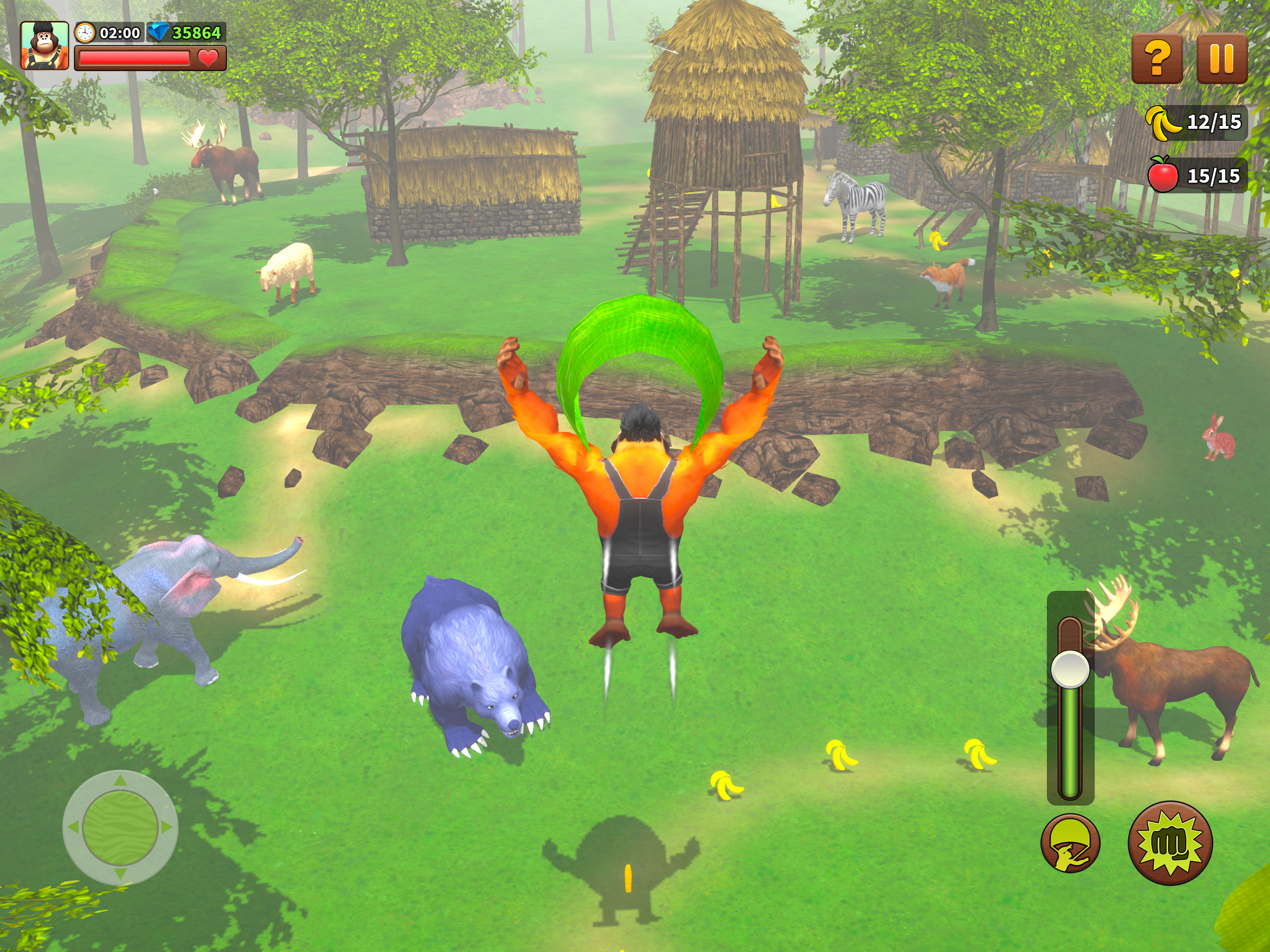 Monkey Simulator - Wild Life screenshot 9