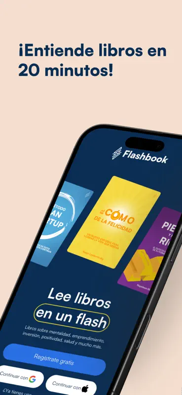 Flashbook: Resúmenes Libros screenshot 1 of 6