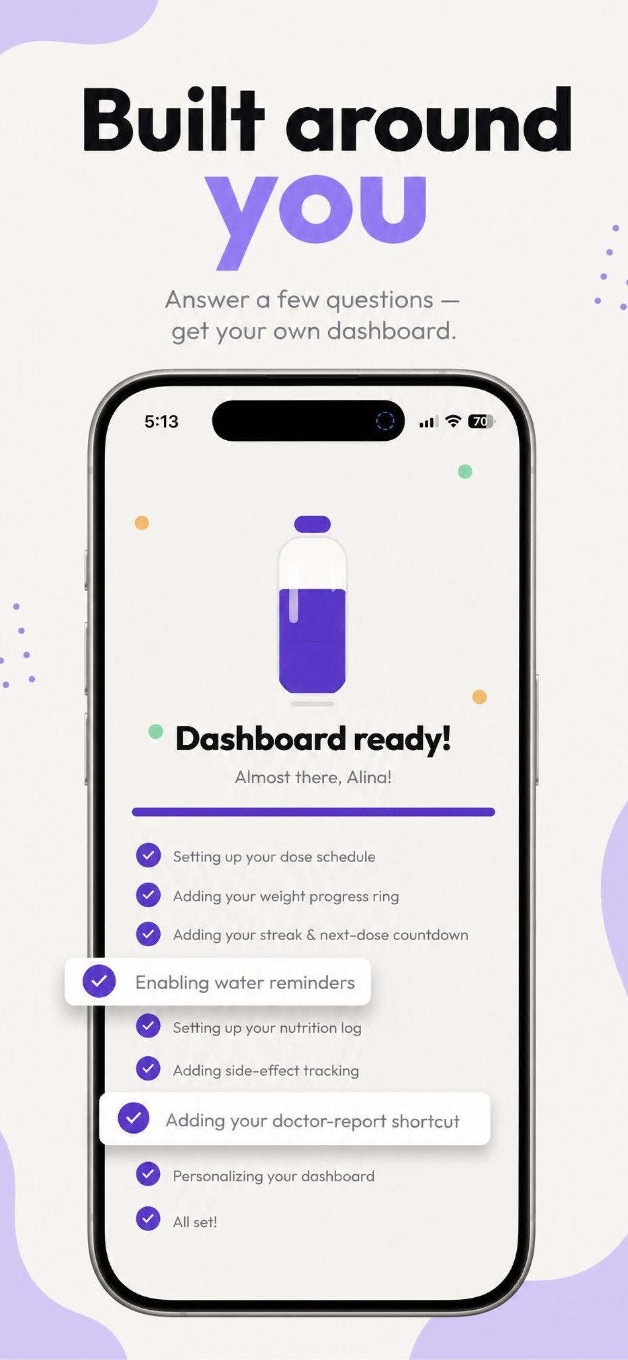 Pep One: GLP Tracker screenshot 5