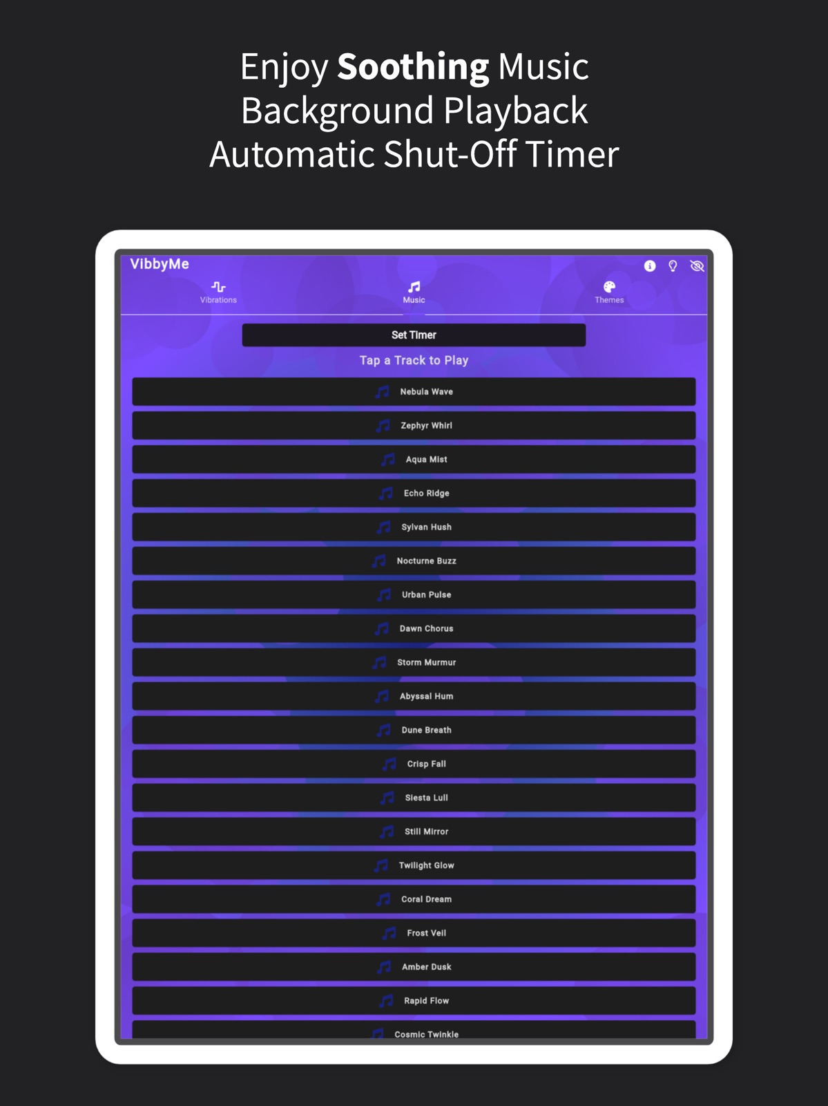 VibbyMe ipad screenshot 2