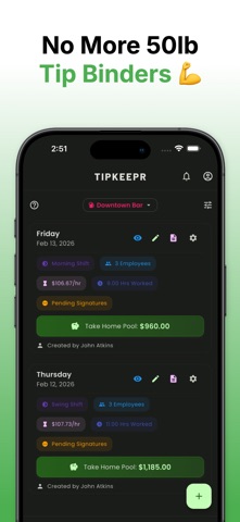 TipKeepr - Server Tip Tracker Screenshot 8 of 9