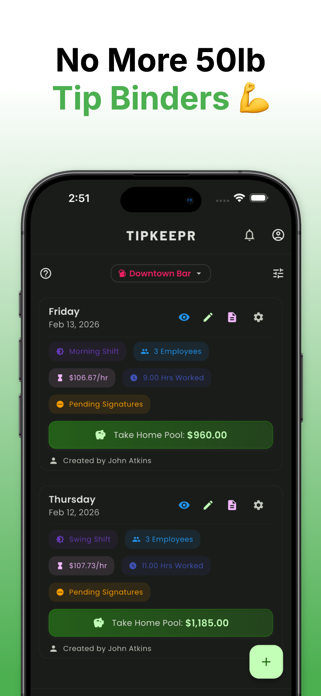 TipKeepr - Tip Tracker Screenshot 8 of 9