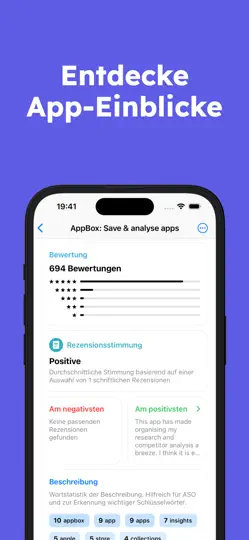 Screenshot von AppBox: Apps Speichern auf dem iPhone 3