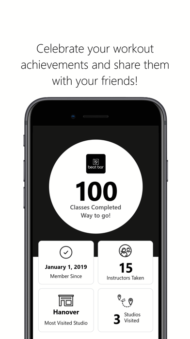 Beat Bar Cycling iPhone screenshot 4 - Health & Fitness app